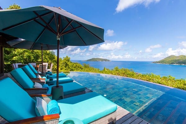 Constance Ephelia - Presidential Suite - View from the sunbeds